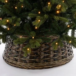 House of Seasons Lorens Kerstboommand - H21 X O50 Cm - Wilgentakken Cheap
