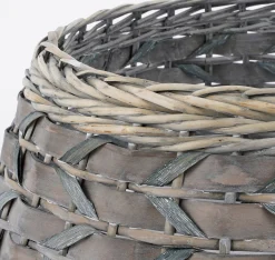 House of Seasons Lorens Kerstboommand - H21 X O50 Cm - Wilgentakken New