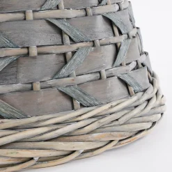 House of Seasons Lorens Kerstboommand - H21 X O50 Cm - Wilgentakken New