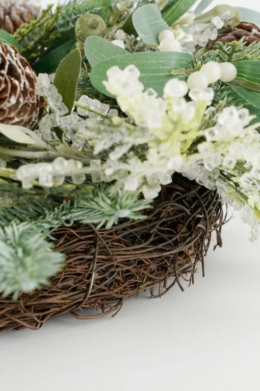 House of Seasons Kerstkransen> Vamor Kerstkrans - O50 Cm - Groen