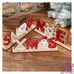 JobaStores® Kerststallen></noscript>Houten Kerst Plankje Xmas