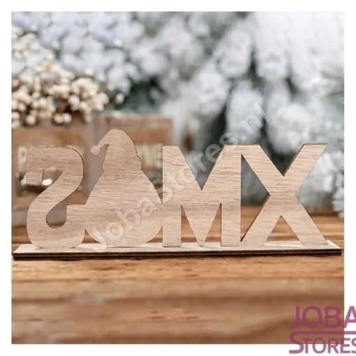 JobaStores® Kerststallen>Houten Kerst Plankje Xmas