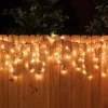 Dailyiled Ijspegelverlichting - Warm Wit Lichtgordijn - 200 Led - 4 Meter - Binnen En Buiten - Koppelbaar Cheap