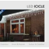 Anna's Collection Ijspegelverlichting Helder Wit 180 Lampjes Met Dakgoot Haakjes- Lichtsnoeren - Kerstverlichting Online