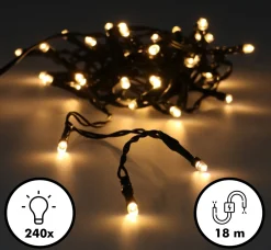 In Round Kerstverlichting Voor Binnen En Buiten – 240 Led Lampjes Flash Sale