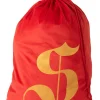J-Line Kerstsokken> Zak Kerst S Velvet Rood Large
