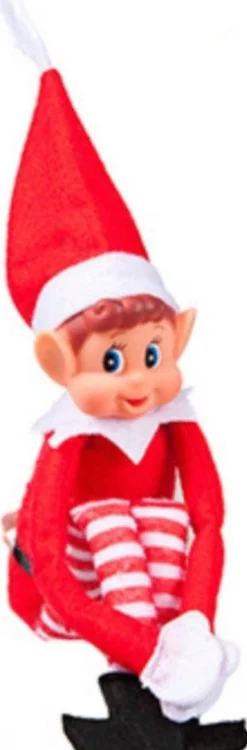 Elves Behavin Badly Kersthanger>Jongen - Kerst - Pop - Kerstmis Traditie - Naughty Elves -