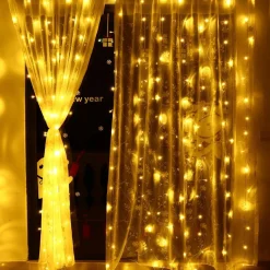 J-Pro Curtain Light 3X2M Lichtsnoer Op Netstroom - Tuinverlichting Led - Lichtslinger - Led Lichtgordijn 3X2M Sale