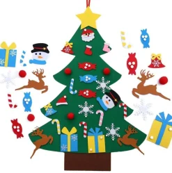 Hs Kerstbeelden></noscript>J.S & I.R Vilten Kerstboom – Kinderen – Klittenband – Kinderkerstboom – Kerstboom Voor Kinderen – Kerstcadeau – Speelgoed – Versiering – Muurboom
