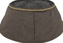 Naturn Christmas Jute Kerstboomvoet Decoratie - O 60 X 26 Cm - Kerstboommand - Kerstboomhuls - Bruin Cheap