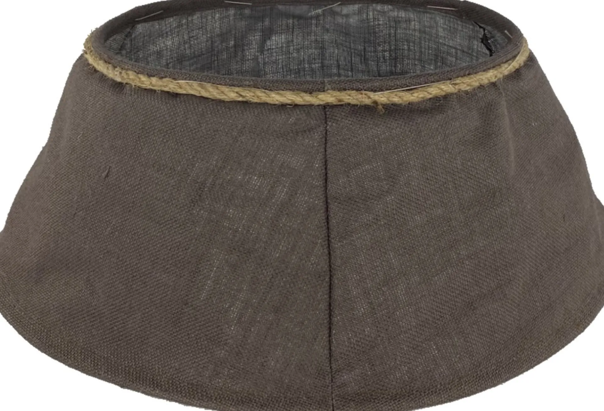 Naturn Christmas Jute Kerstboomvoet Decoratie - O 60 X 26 Cm - Kerstboommand - Kerstboomhuls - Bruin Cheap