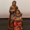 Merkloos Kerststallen>Kersstal Jozef, Maria En Kindeke Jezus