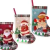 Merkloos Kerststukjes>Kerst Decoratie Voor Binnen - Kerstkous 3 Stuks