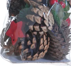 Naturn Christmas Kerststukjes></noscript>Kerst Diy Knutselen Pakket Van | 9 X 9 X 16 Cm | Duurzame Kerstdecoratie Set | Kerstpakket Decoratie | Rood