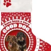 Plenty Gifts Kerstsokken>Kerst Stocking Dachshund Mix
