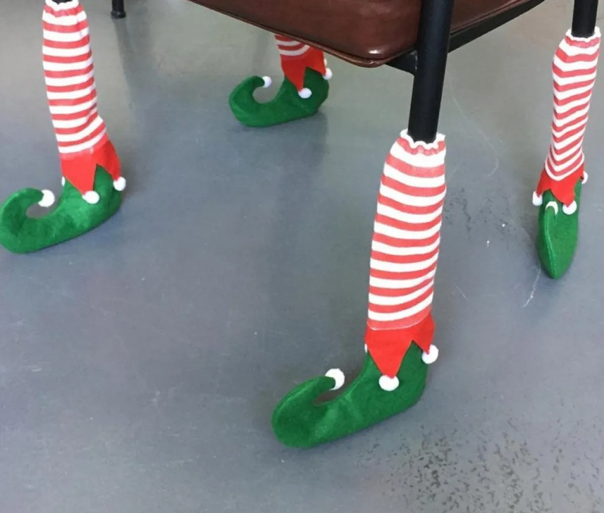 Happy Tears Kerstsokken>Kerst Stoeldecoratie | Decoratie | Stoelpoten | Stoelpoten Als Kerstsokken | Set Van 8 Stuks | Kerst Sok | Voor De Hele Familie | Gezin