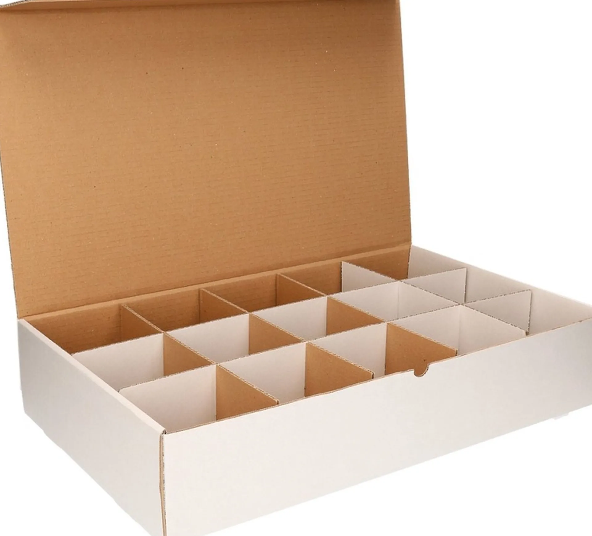 Bellatio Decorations Kerstballen Opbergbox - 5X Vakjesdoos Voor 15 Kerstballen Van 10 Cm Online