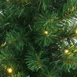 Merkloos Kerstbomen En Kerstkrans Met Verlichting - Led - Set Van 3 Stuks - Kunstkerstboom - Kunstkerstboom Met Verlichting - Kerstkrans Fashion