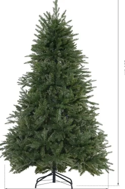 ChristmasGoodz Kerstboom - Kunstkerstboom - Kunstkerstboom 180 Cm - H 180 X B 115 Cm Discount