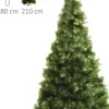 ChristmasGoodz Kerstboom - Kunstkerstboom - Kunstkerstboom 210 Cm - H 210 X B 90 Cm New