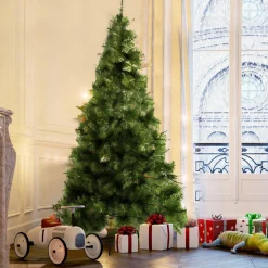 ChristmasGoodz Kerstboom - Kunstkerstboom - Kunstkerstboom 210 Cm - H 210 X B 90 Cm New