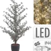 Merkloos Kerstboom 125Cm - Met Verlichting - In Pot Flash Sale