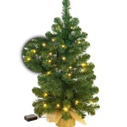 Excellent Trees Kerstboom ® Led Jarbo 75 Cm Met Verlichting - Luxe Uitvoering - 55 Lampjes Sale