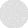 vloerkledenopvinyl.nl Kerstboom Kleed | Sneeuwvlokjes Lichtgrijs Best