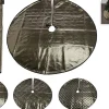 Koopman Kerstboom Kleed/Rok - Zwart - Diameter 95Cm - 3 Designs Best