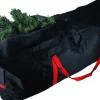 Happy Shopper Kerstboom Opbergtas - Opbergoes - Opbergzak - Kerst Opbergen - Kunstkerstboom Tas - Zwart/Rood - 47 X 36 Cm - Kerstcadeau Best