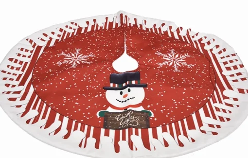 Without lemon Kerstboom Rok - Binnenhuis Decoratie - Kerst Decoratie Vloerkleed - s - Rond Kerstkleed - Onder Kerstboom - 80Cm Shop