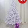Haushalt International Kerstboom Wit - 180 Cm Hoog - Met Metaalstandaard Hot