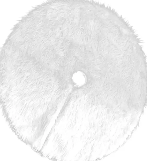 Merkloos Kerstboomkleed Wit 120 Cm Rond - Kerstboomrok Zacht Pluche Kerstboom Kleed Cheap