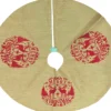 Merkloos Kerstboomrok - Beige - Merry Christmas - Rendieren - Kerstboomkleed - Kerstboom - Kerstversiering Cheap