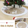 Merkloos Kerstboomrok - Kerstboomkleed – Luxe Kerstboomrok Best