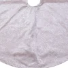 Anna's Collection Kerstboomrok/Kerstboom Kleed Creme Barok 120 Cm - Kerstversiering - Kerstboom Rok/Rokken Hot