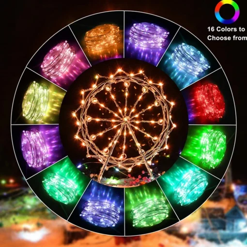 Merkloos Kerstboomverlichting- Kerstverlichting - Led Verlichting - Smart Incl App + Usb - Kerstversiering - Kerstboom Licht Sale