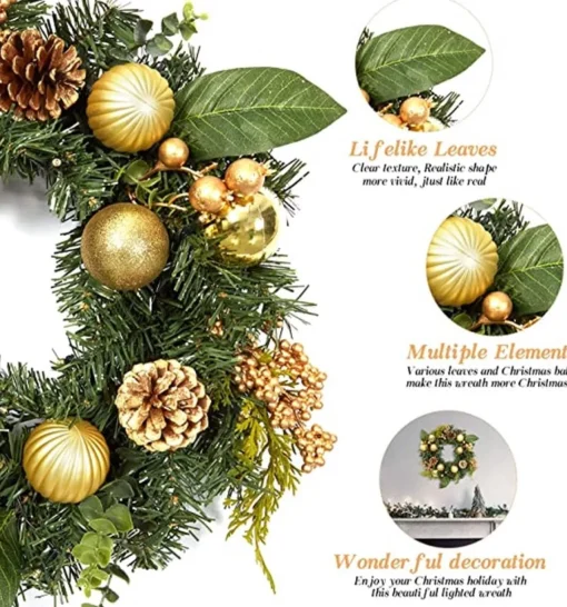 * Kerstkransen>Kerstkrans - Christmas Decoration