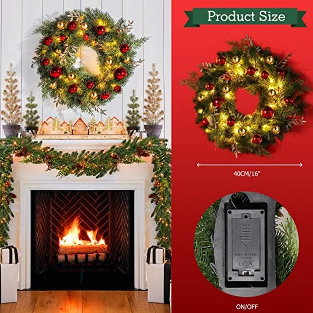 * Kerstkransen>Kerstkrans - Christmas Decoration