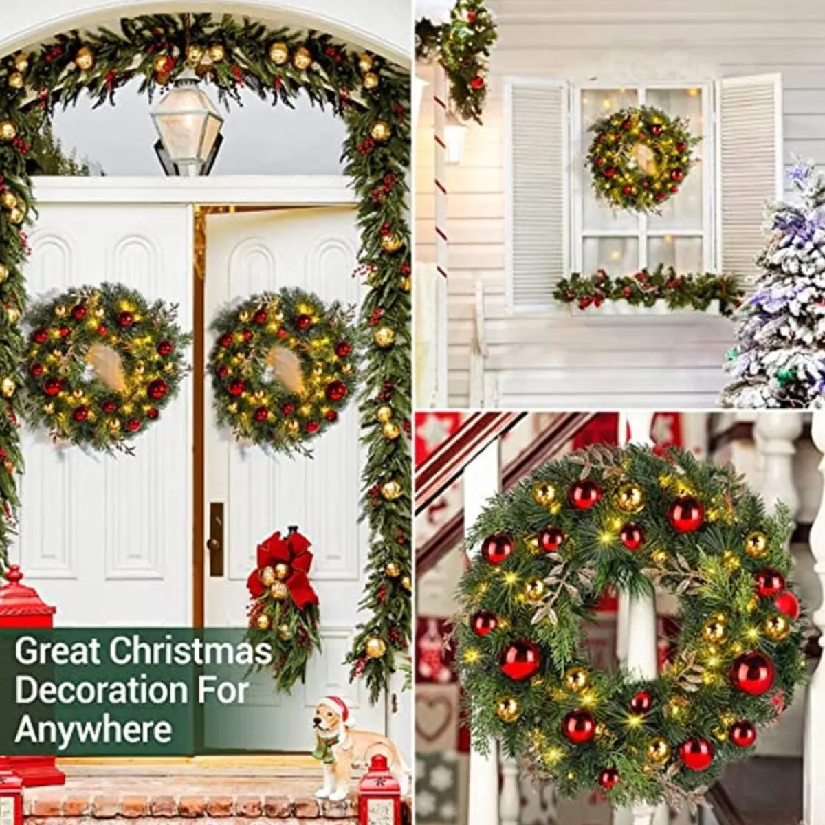 * Kerstkransen>Kerstkrans - Christmas Decoration