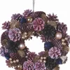 Naturn Christmas Kerstkransen>Kerstkrans Landelijk - Gouden Bessen | O 30 Cm | Krans Landelijk Rond | Kerstdecoratie Deurkrans | Krans Voor De Kerst | Kerstversiering Kransen | Goud