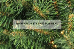 KJ Kunstkerstbomen Kerstkransen></noscript>Kerstkrans Met Warme Led Verlichting - Op Batterijen – O 90 Cm