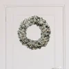 Decoris Kerstkransen>Kerstkrans/Dennenkrans - Groen - Verlichting En Kunstsneeuw - D50 Cm - Kerstkransen