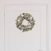 Decoris Kerstkransen>Kerstkrans/Dennenkrans - Groen - Roze Decoratie - D50 Cm - Kerstkransen