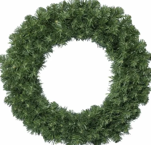 Decoris Kerstkransen>Kerstkrans/Dennenkrans - Groen - D60 Cm - Kerstkransen