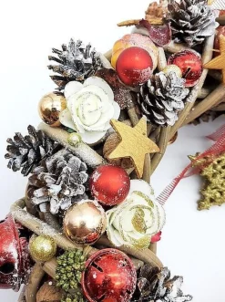 Merkloos Kerstkransen></noscript>Kerstkrans-Kerstversiering-Kerst-Kerst Decoratie-Cadeau Kerst