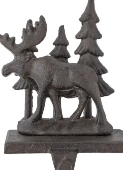 Bloomingville Kerstsokken>Kerstsok Haak/Hanger - Mikal Hook, Brown, Cast Iron