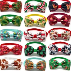 Merkloos Kerstsokken>Kerstsok Hond / Kat - Kerst Cadeau Zakje Voor De Hond / Kat Inclusief Kerststrikje - Feeststrik Hond / Kat