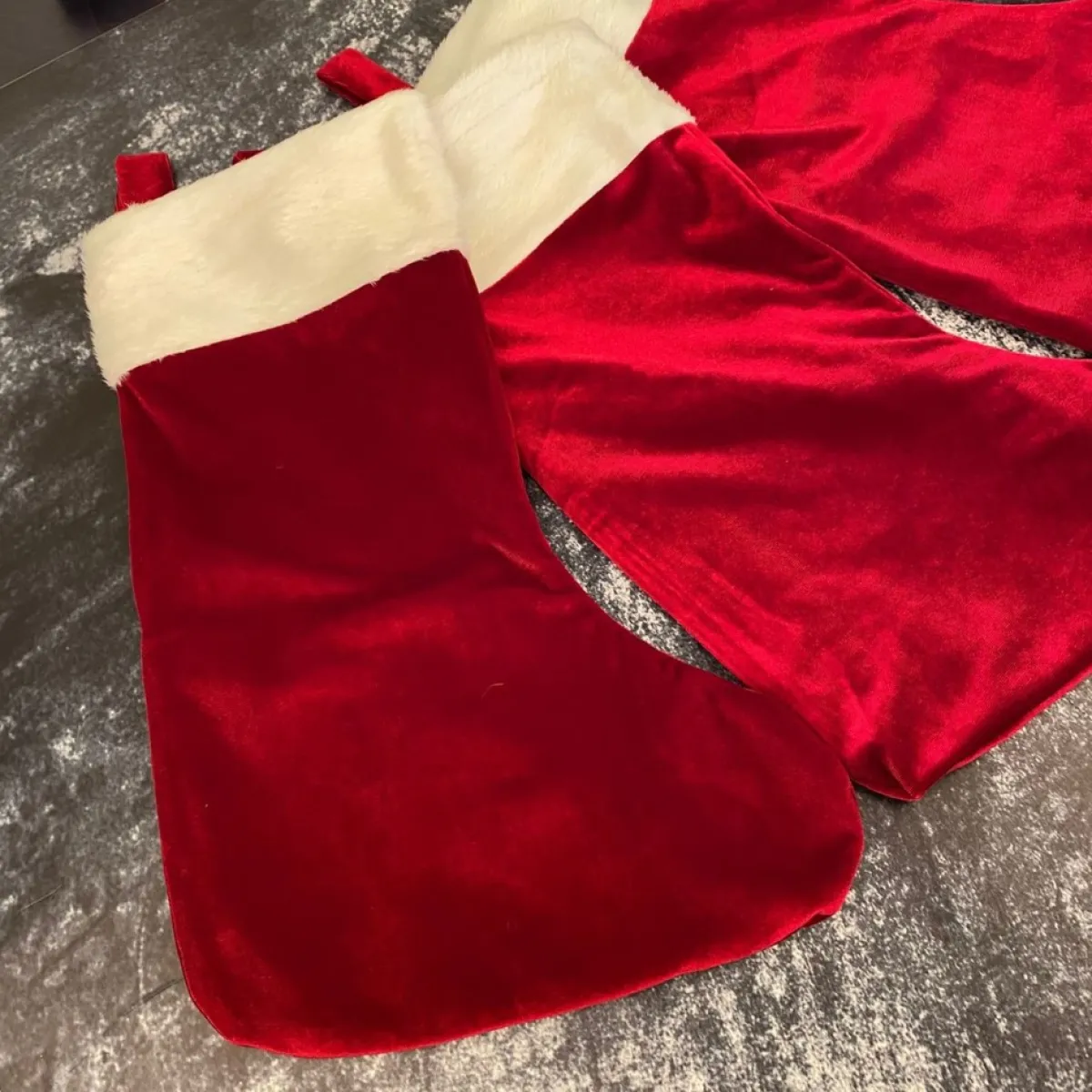 Baby Shower Chocolate Kerstsokken>Kerstsokken - Rode Kerstsokken - Kerstboomdecoratie - Cadeausok Voor Kerstmis - Christmas Gift - Kerst Versiering - 40 Cm - 1 Stuck