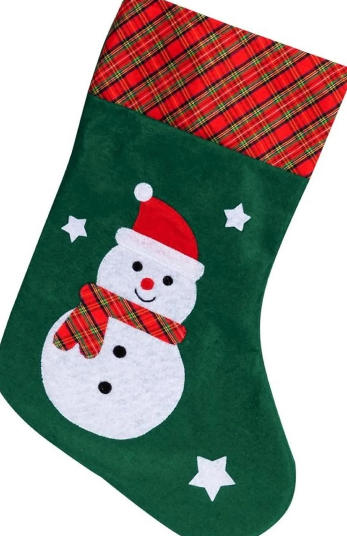 Merkloos Kerstsokken>Kerstsokken - Set Van 2X Stuks - H40 Cm En H45 Cm - Polyester